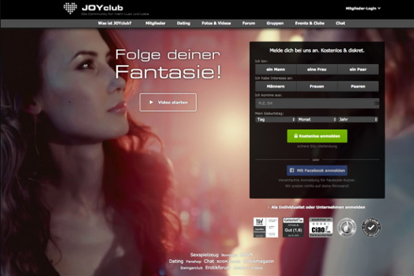 Die JoyClub Login Anleitung: Schritt-für-Schrit