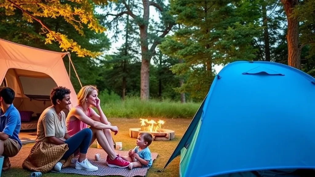 Campingreisen für Singles mit Kindern