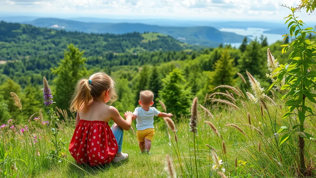 Natururlaub für Singles mit Kindern