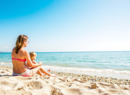 Strandurlaub für Singles mit Kindern